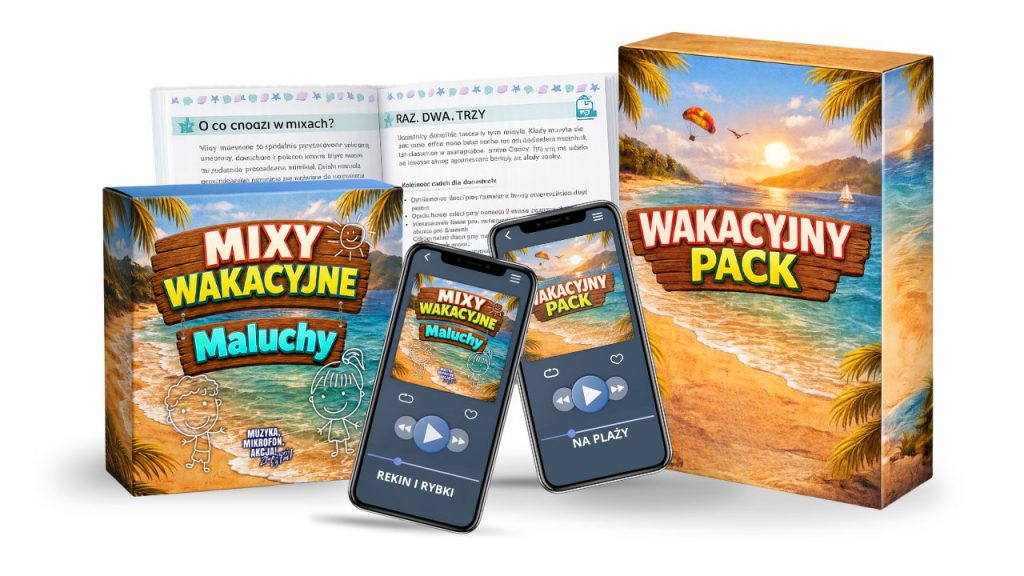 WAKACYJNY PACK I MIXY WAKACYJNE MALUCHY (zestaw)